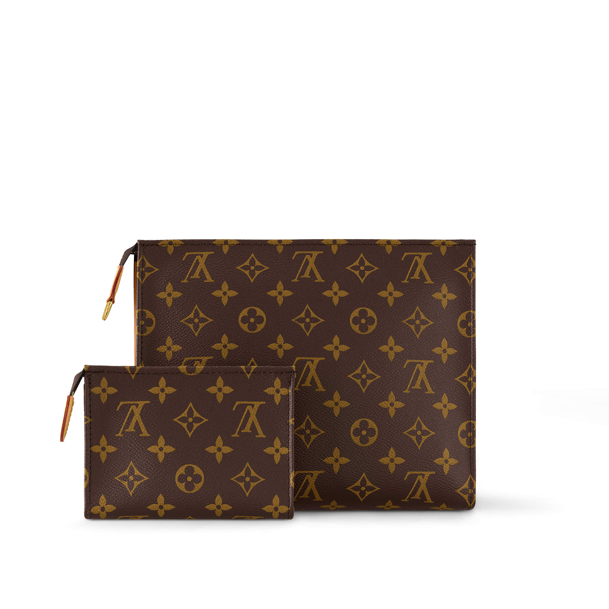 Louis Vuitton Cosmetic Toiletry sale Pouch Monogram Brown Clutch